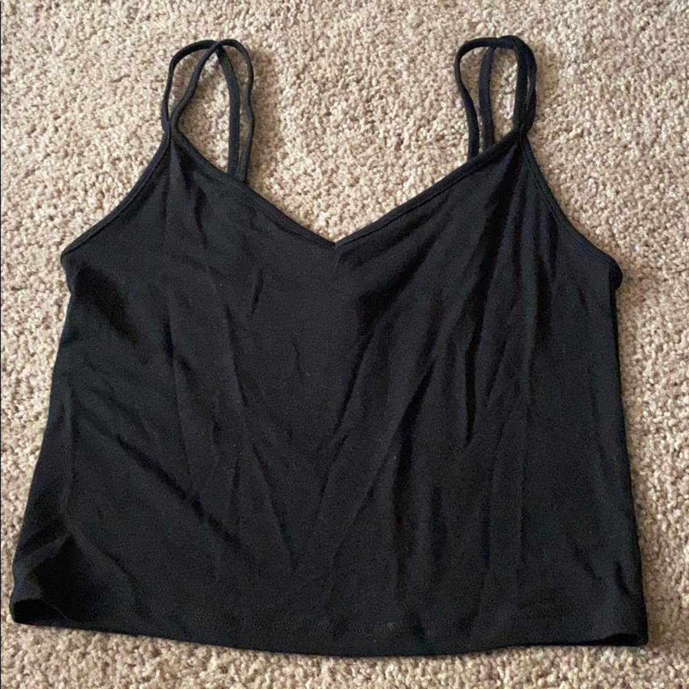 Double strap crop top